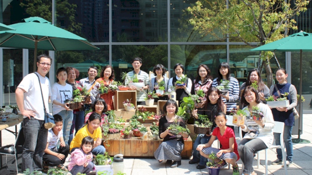 心靈園藝-盆栽組合活動